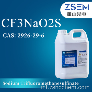 Sodium Trifluoromethanesulfinate CAS: 2926-29-6 CF3NaO2S Intermedji farmaċewtiċi